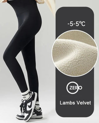 Winter High Waist Warm Women's Seamless Fleece Sports Fitness Leggings - Diva Melody