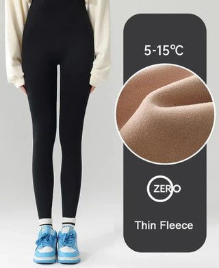 Winter High Waist Warm Women's Seamless Fleece Sports Fitness Leggings - Diva Melody