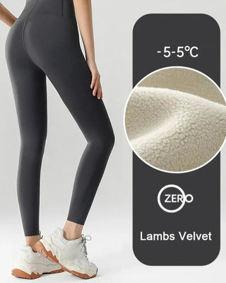 Winter High Waist Warm Women's Seamless Fleece Sports Fitness Leggings - Diva Melody