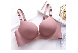 Wireless Breathable Underwear Gather Push - Up Bra - Diva Melody