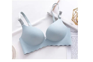 Wireless Breathable Underwear Gather Push - Up Bra - Diva Melody