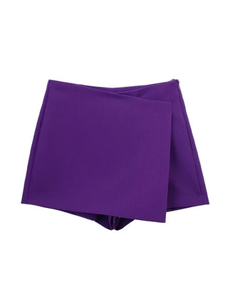 Women Asymmetric Shorts Skirts - Diva Melody